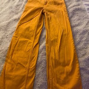 Women’s Stylish Orange Jeans